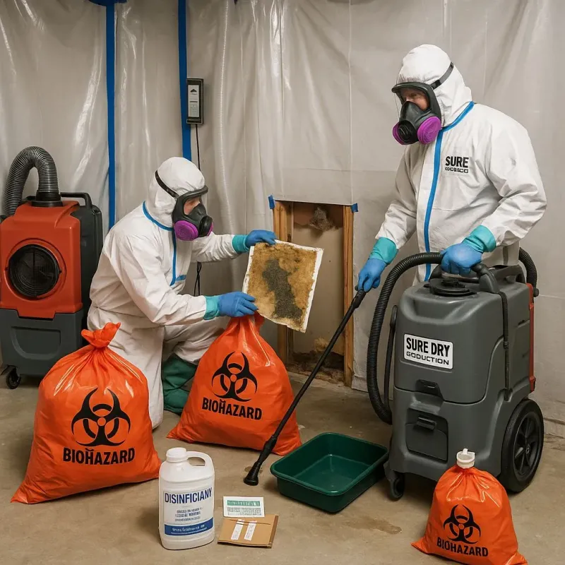 Contaminated Water Handling Protocols process in Olive Hill, KY